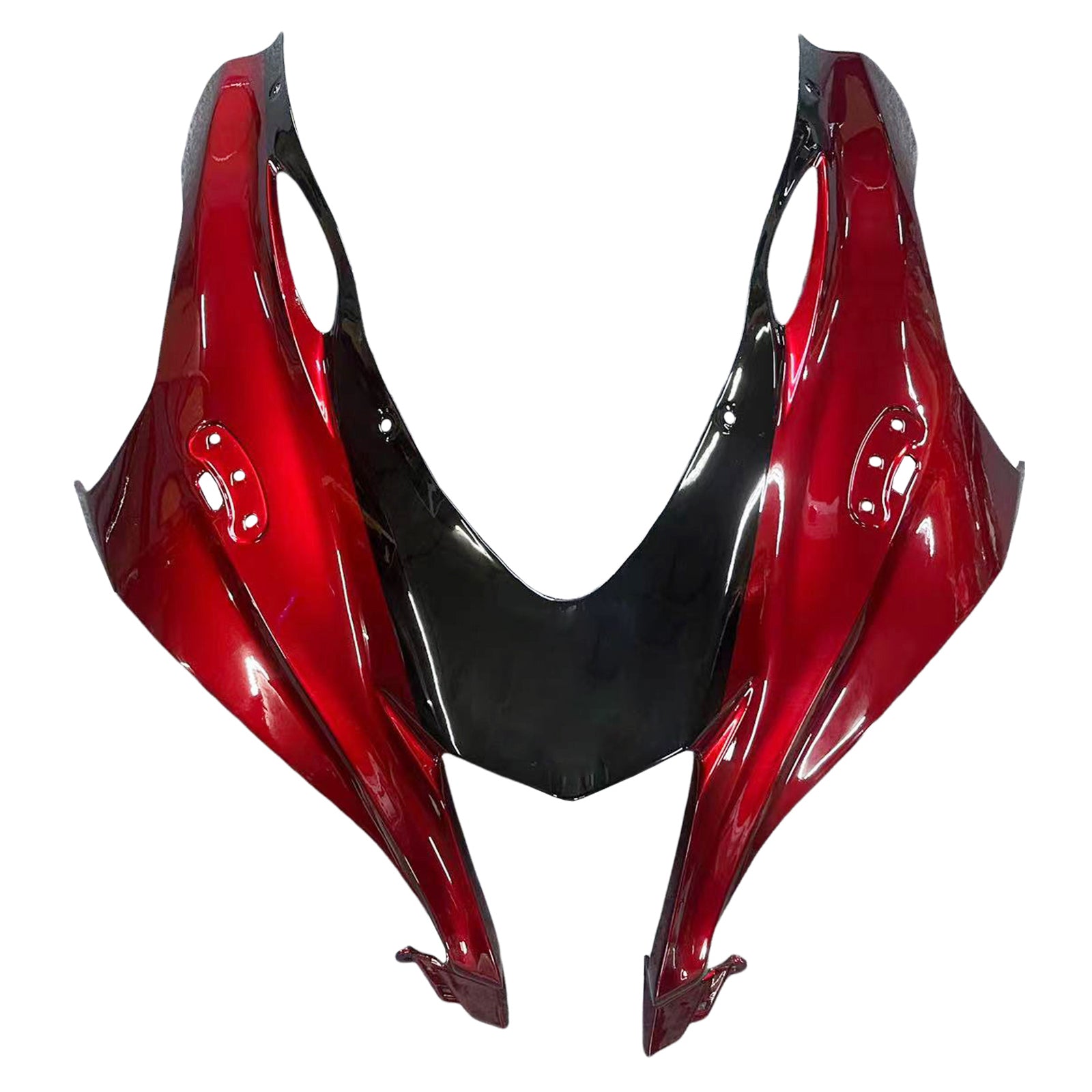 Amotopart 2016-2020 ZX10R Kawasaki レッド&ブラック スタイル 7 フェアリングキット