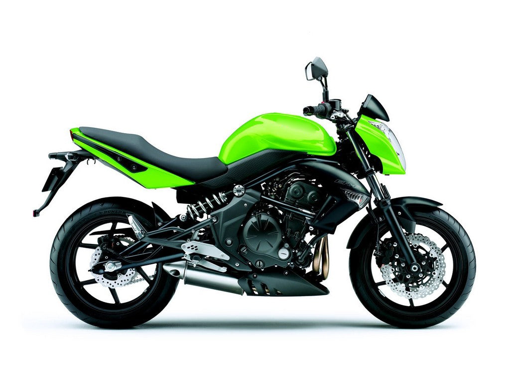 Amotopart Kawasaki 2009–2011 ER6N grünes Verkleidungsset