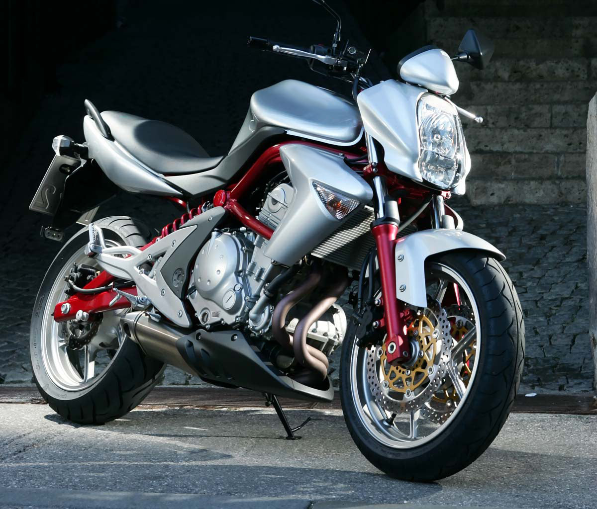 Amotopart 2009-2011 Kawasaki ER6N Silver Fairing Kit