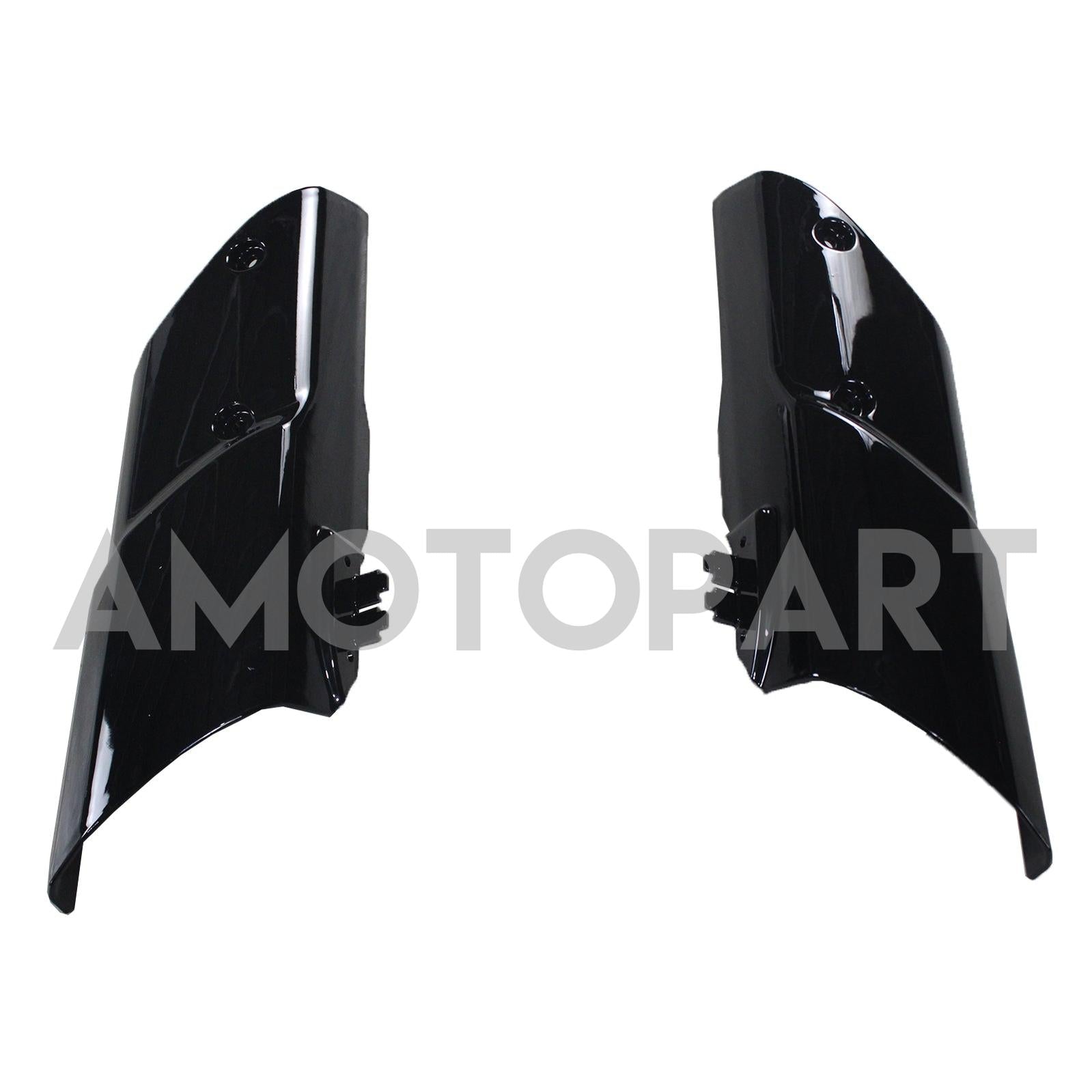 Amotopart Kawasaki Z1000 2010-2013 Glossy Black Fairing Kit