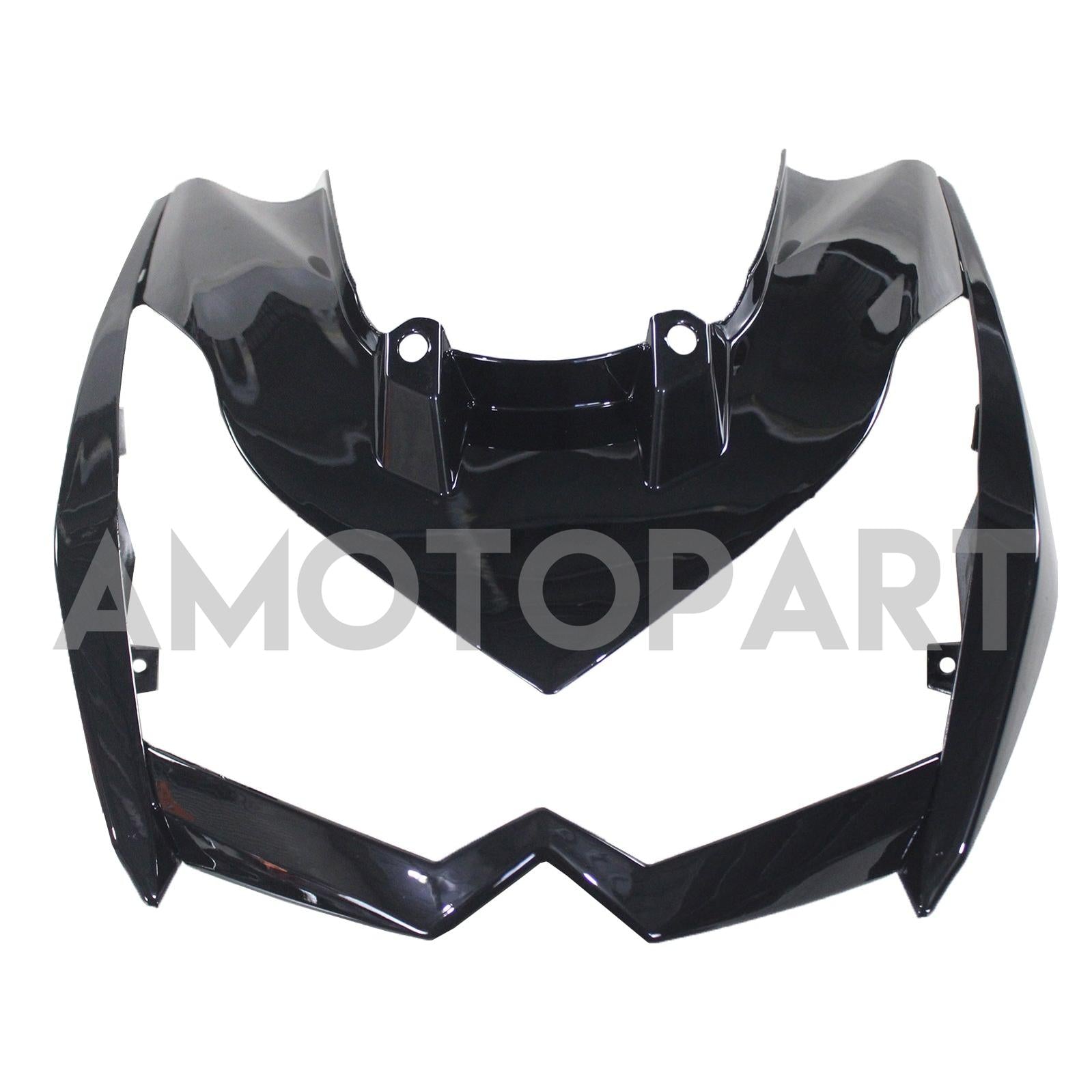Amotopart Kawasaki Z1000 2010-2013 Glossy Black Fairing Kit
