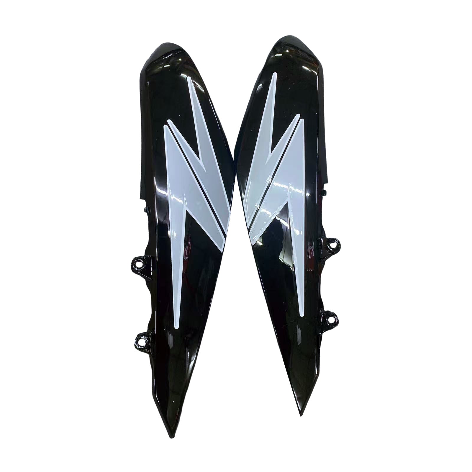 Amotopart 2010-2013 Z1000 Kawasaki Gloss Black Fairing Kit