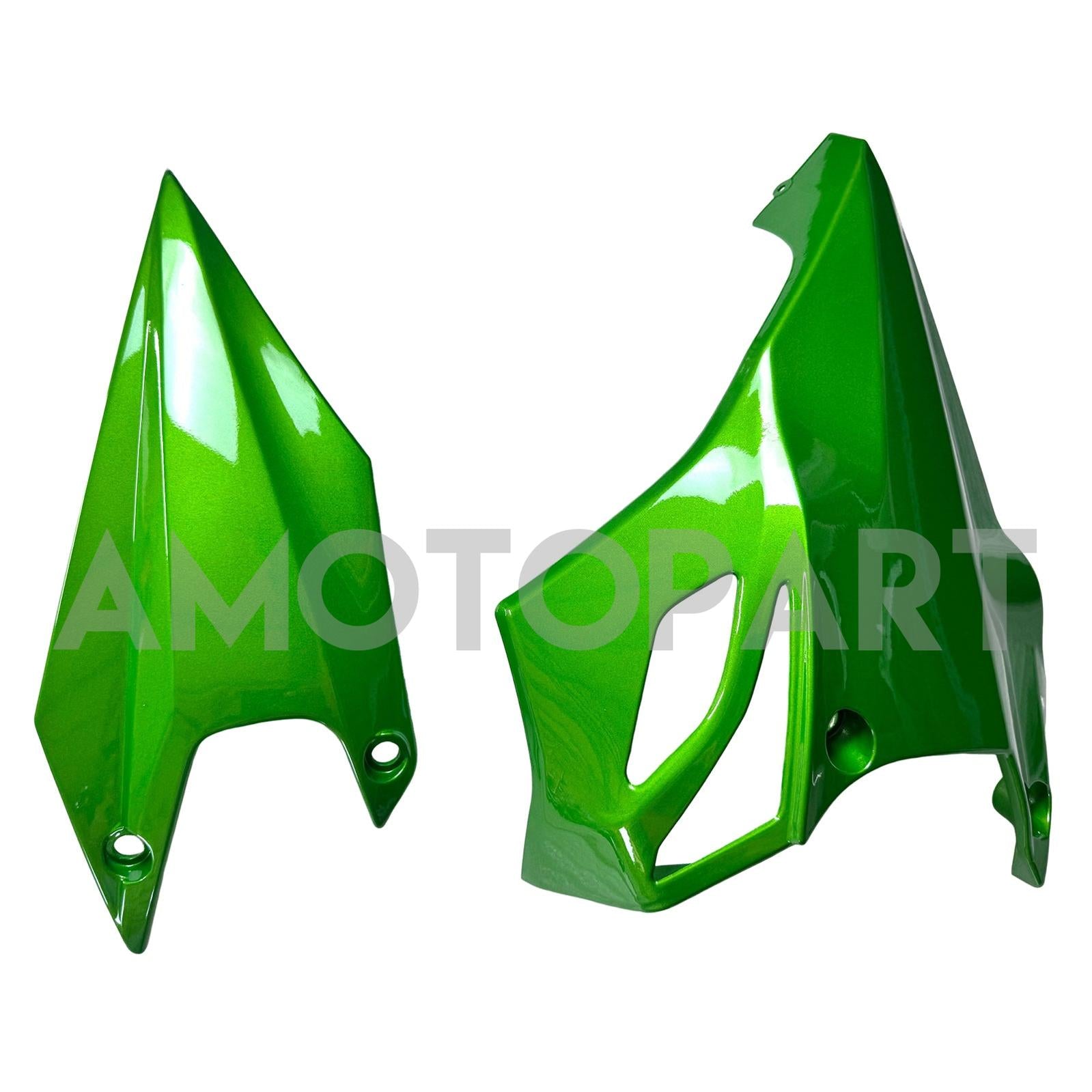 Amotopart 2010-2013 Z1000 Kawasaki Green&Black Style1 Fairing Kit