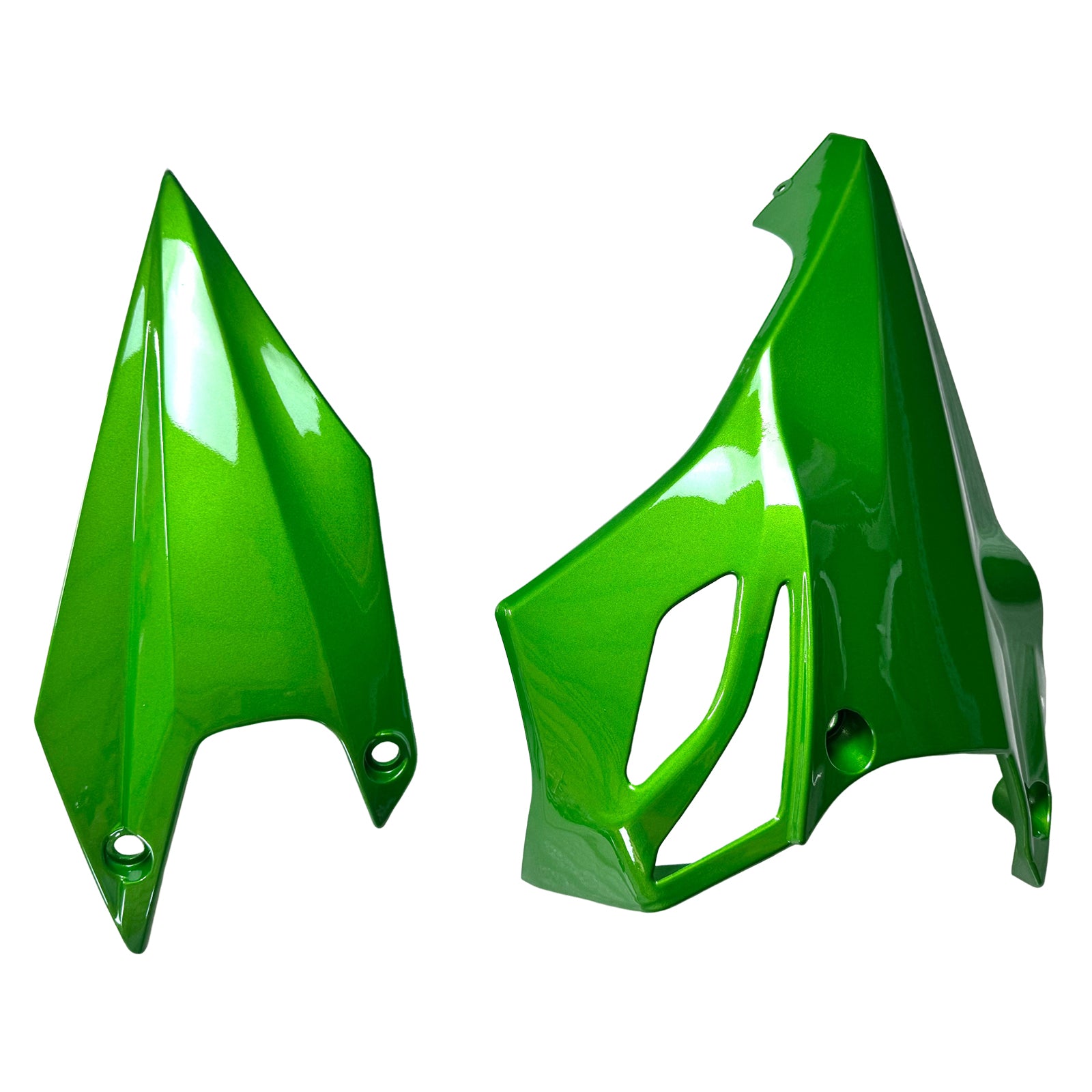 Amotopart 2010-2013 Z1000 Kawasaki Green&Black Style1 Fairing Kit