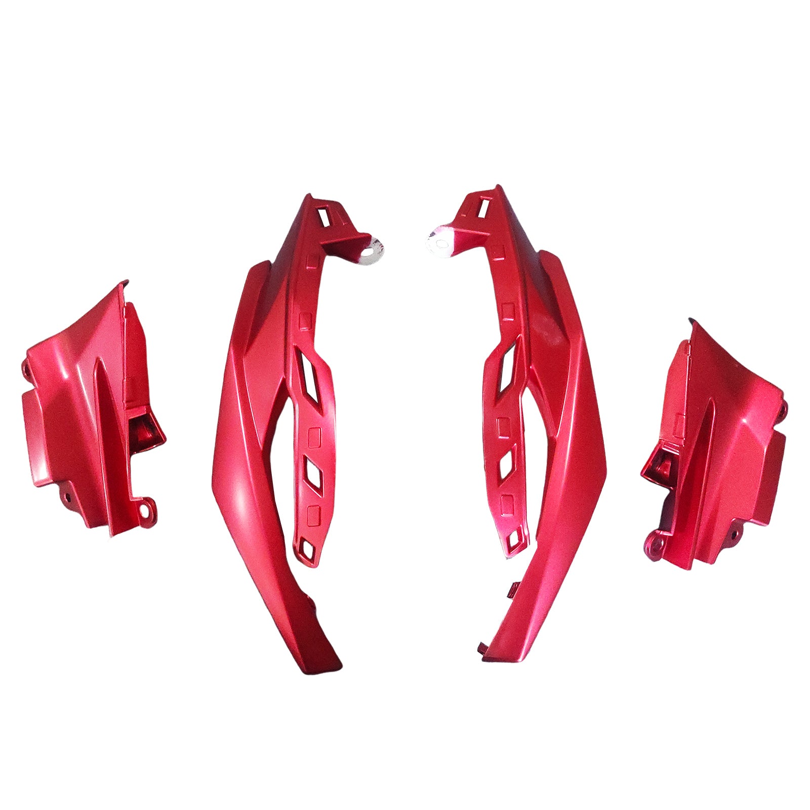 Amotopart 2014-2017 Z1000 Kawasaki Red & Black Style2 Fairing Kit