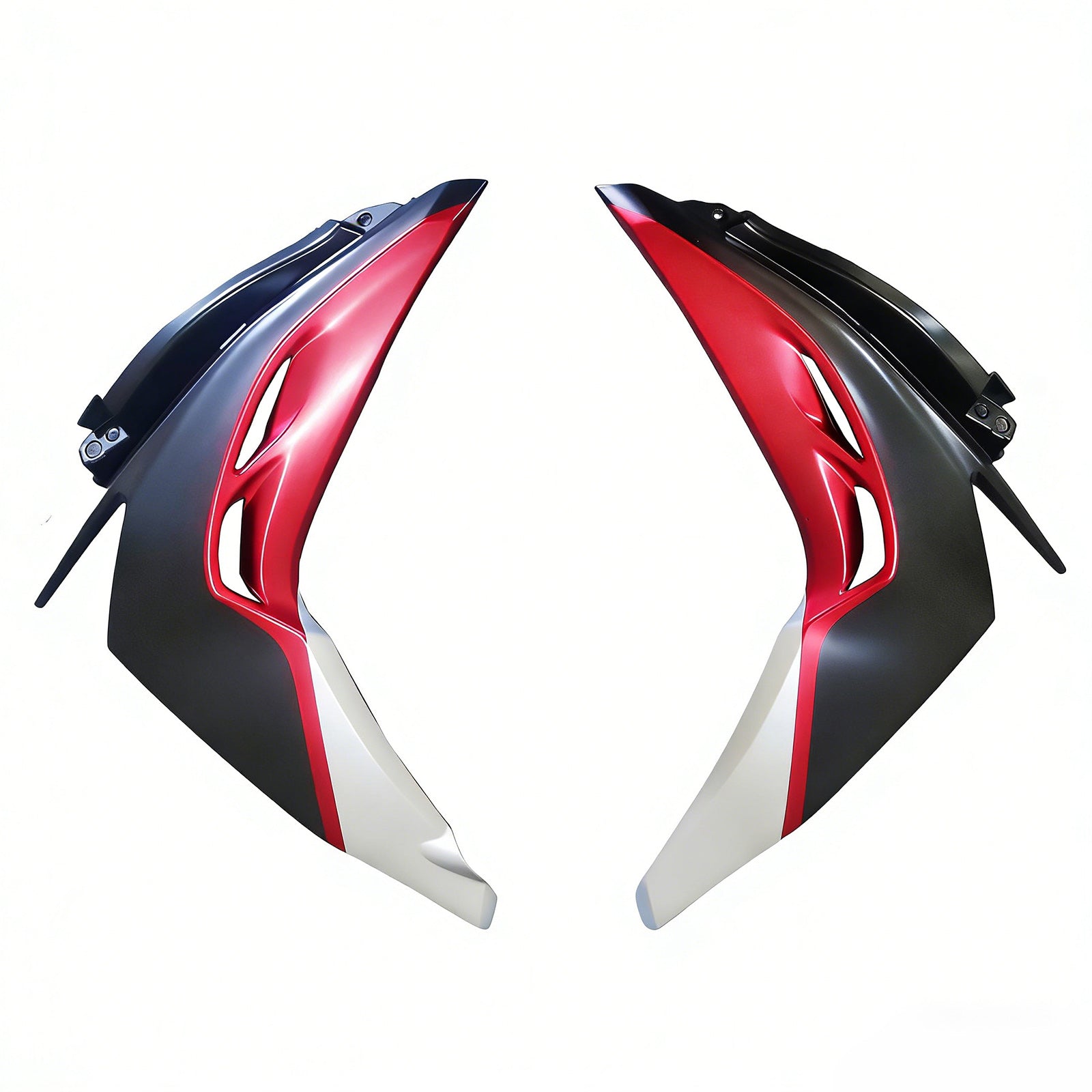 Amotopart 2014-2017 Z1000 Kawasaki Red & Black Style2 Fairing Kit