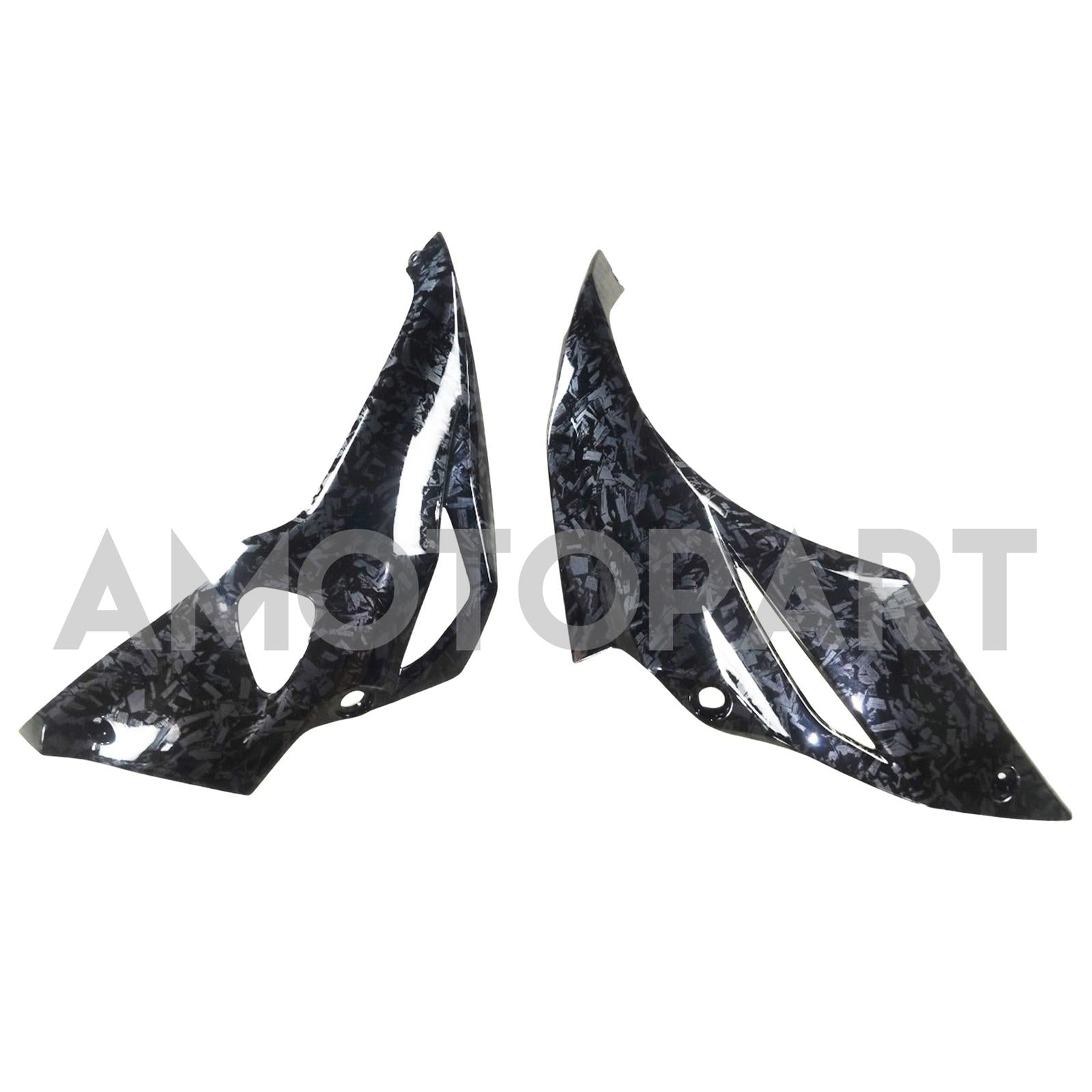 Amotopart 2014-2017 Z1000 Kawasaki Marble Carbon Fiber Fairing Kit