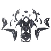 Amotopart 2014-2017 Z1000 Kawasaki Kit carena nera in fibra di carbonio