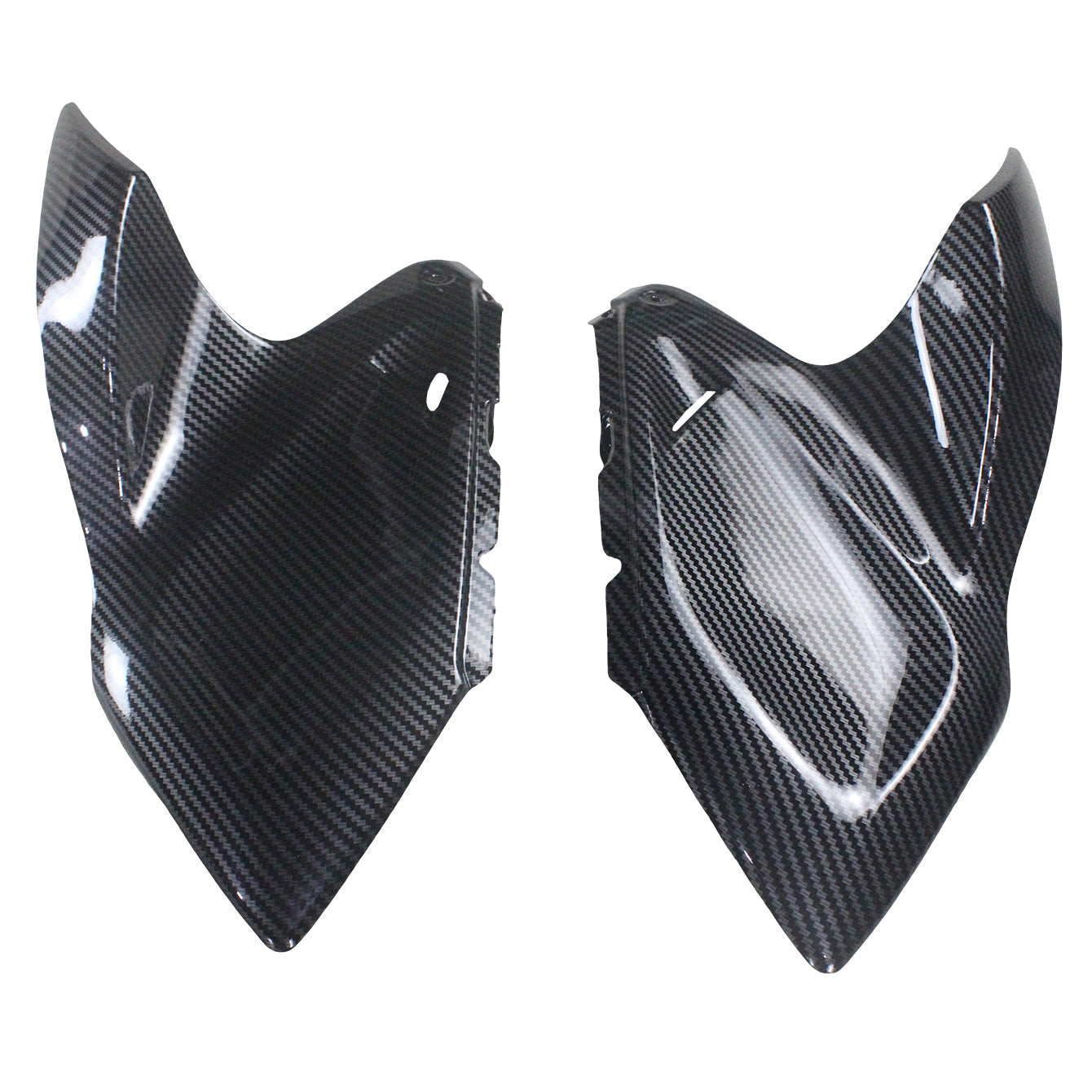 Amotopart 2014–2017 Z1000 Kawasaki Kohlefaser-Verkleidungsset in Schwarz