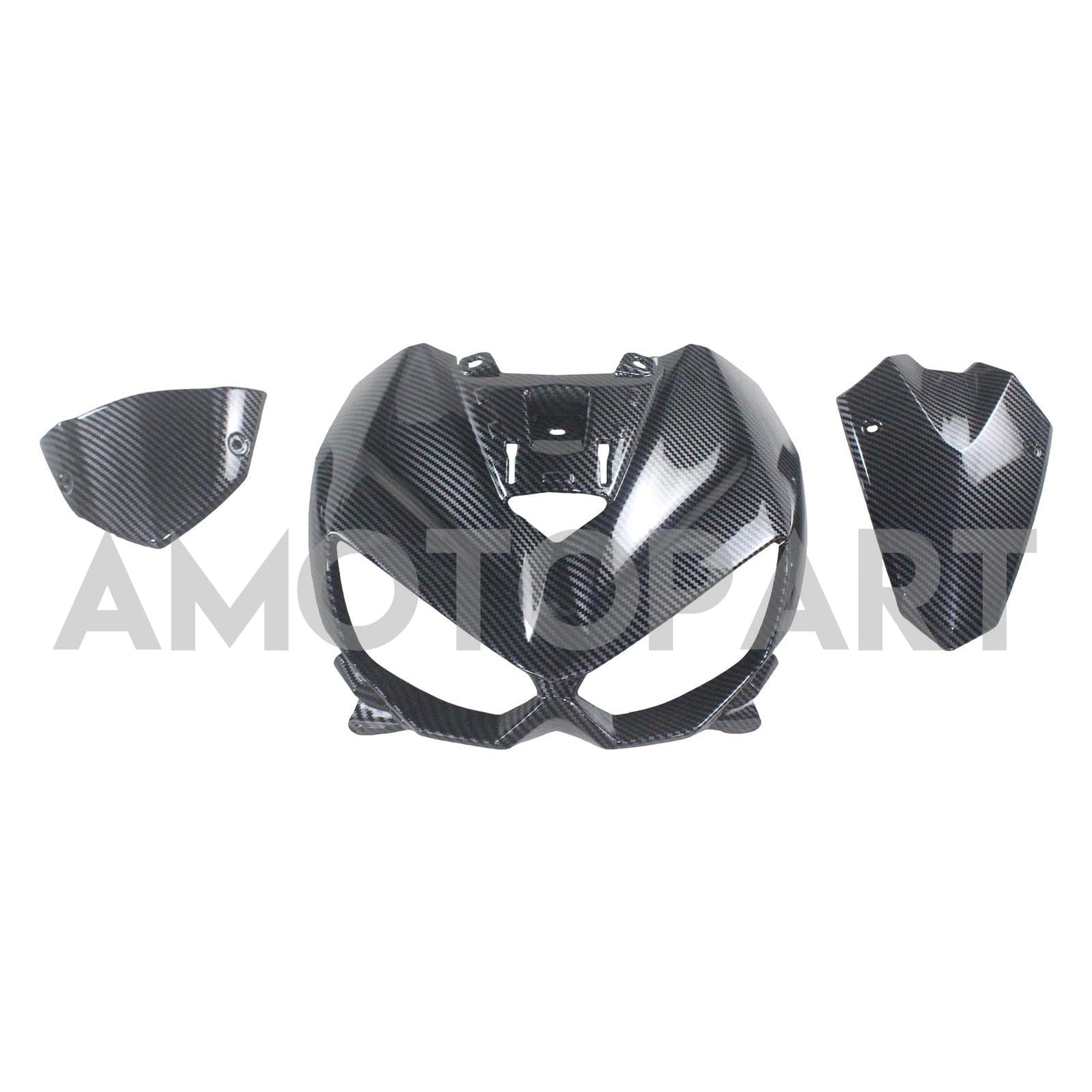 Amotopart 2014-2017 Z1000 Kawasaki Carbon Fiber Black Fairing Kit