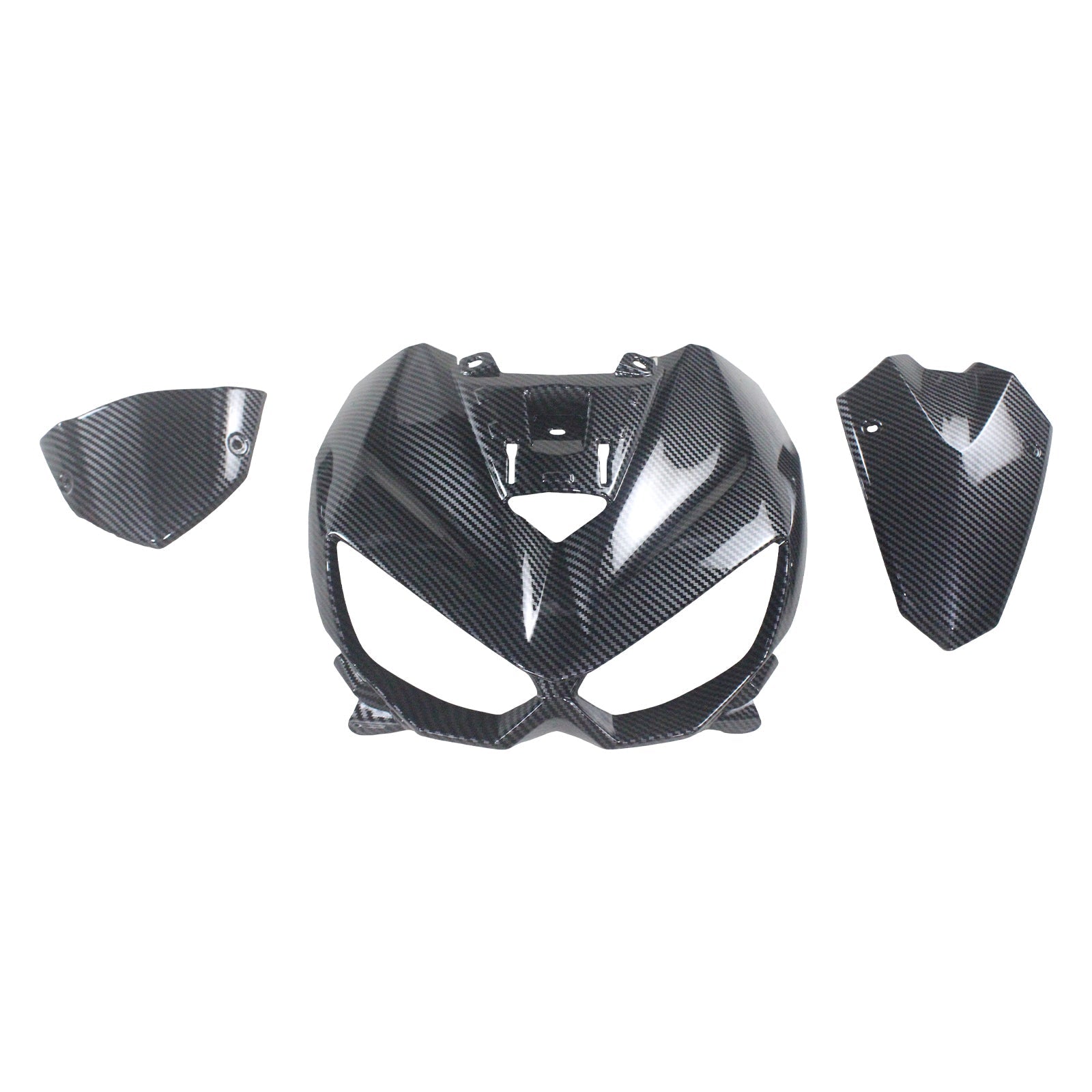 Amotopart 2014-2017 Z1000 Kawasaki Carbon Fiber Black Fairing Kit