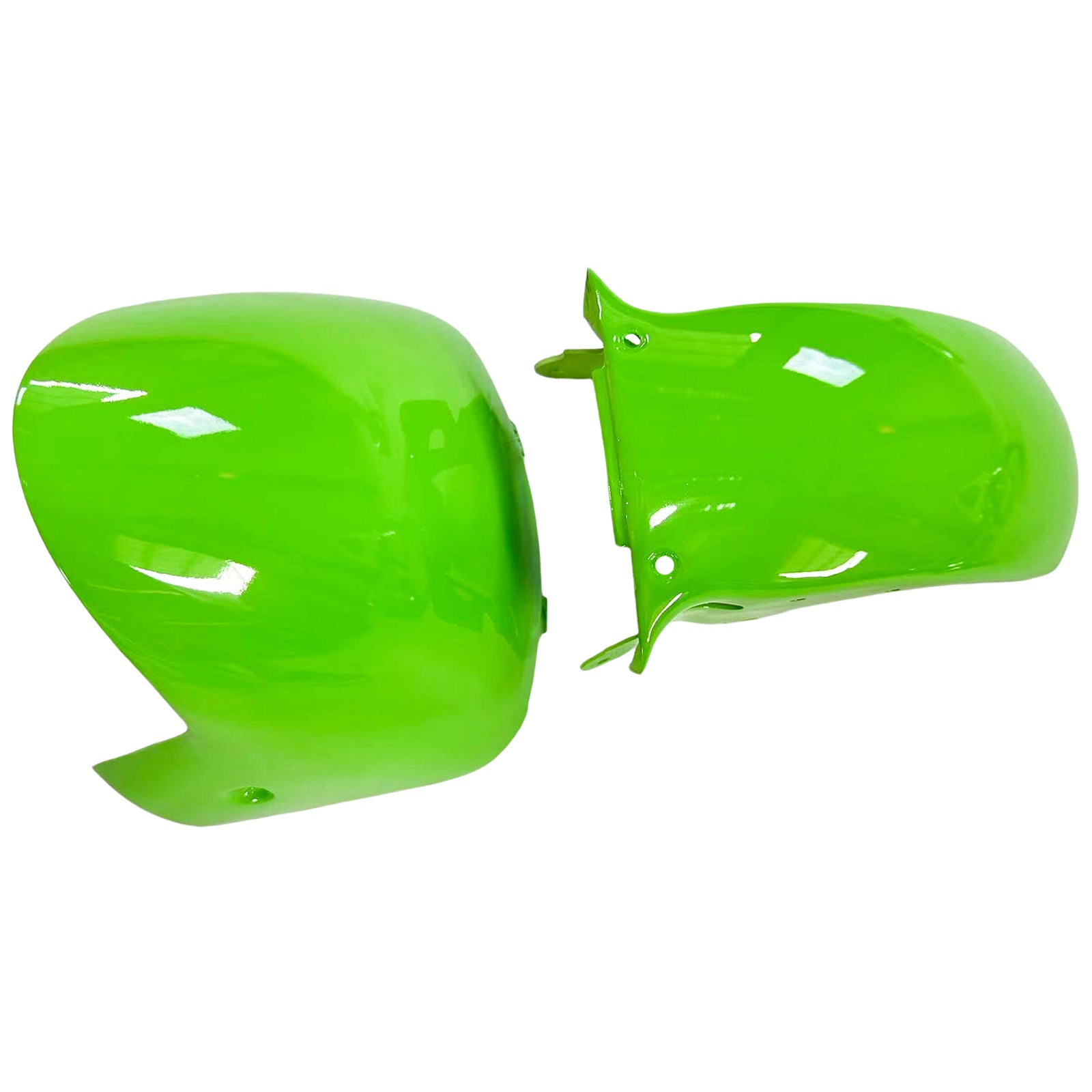 Amotopart 1996-2003 Kawasaki ZX7R Green with White Logo Fairing Kit