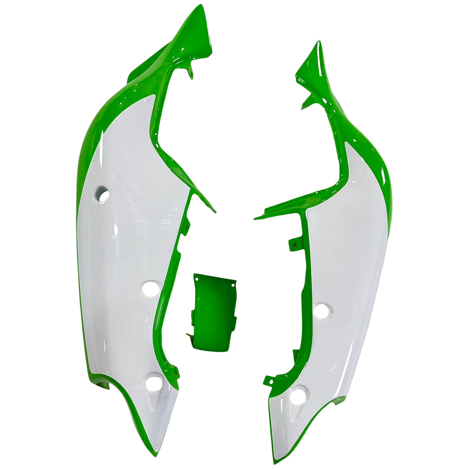 Amotopart 1996-2003 Kawasaki ZX7R Green Style3 Fairing Kit