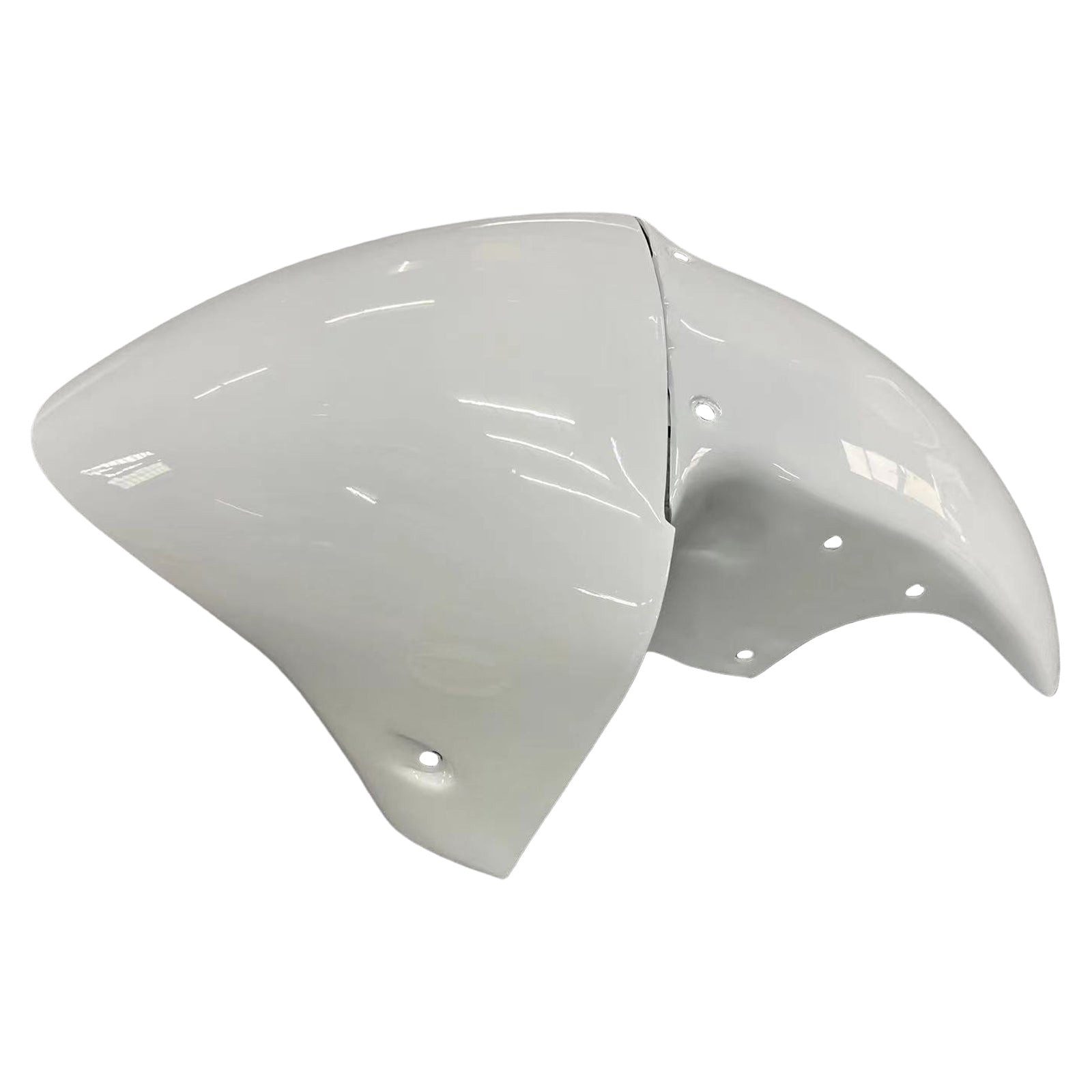 Amotopart 1996-2003 Kawasaki ZX7R White&Black Logo Fairing Kit