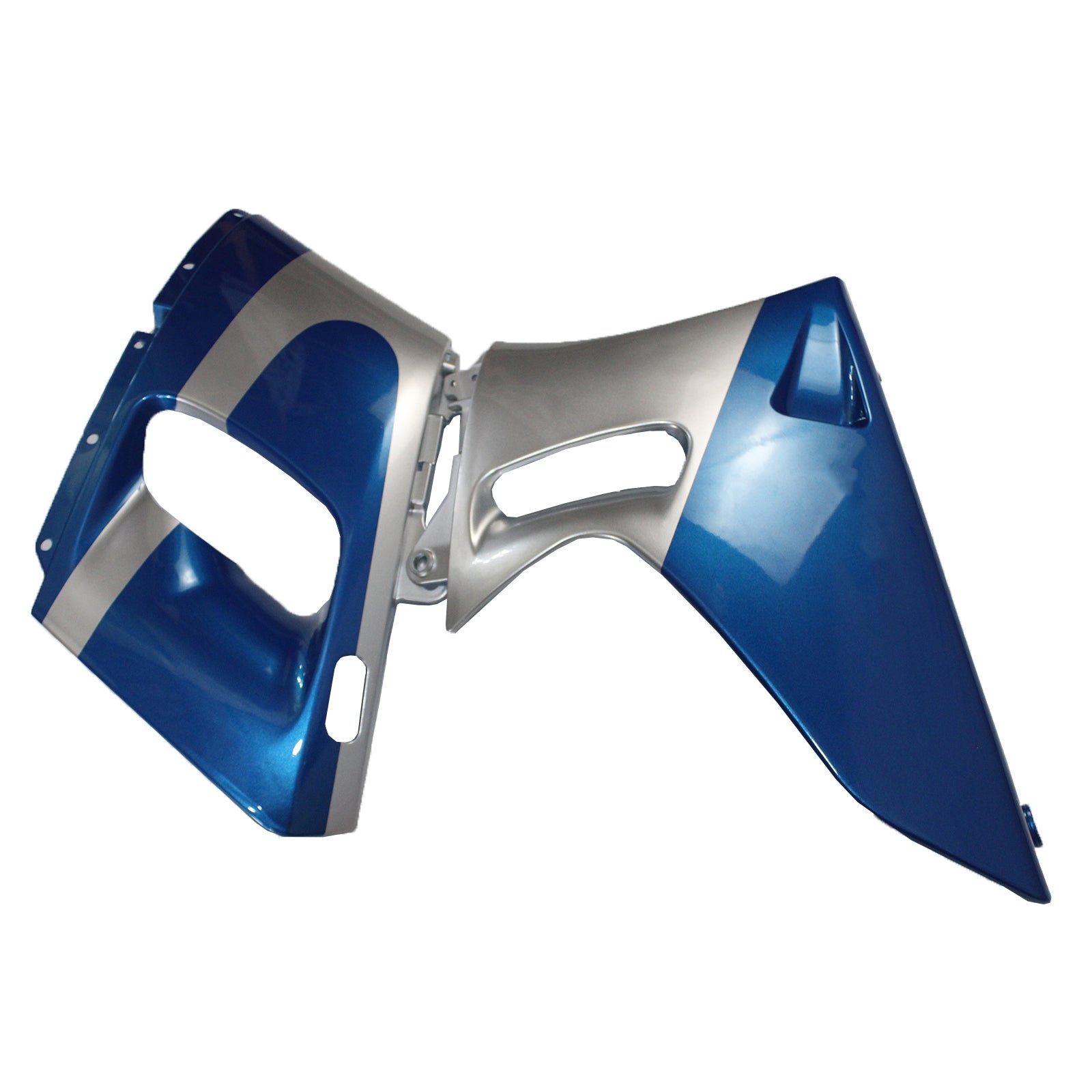 AMOTOPART KAWASAKI ZZR400 1993-2007/ZZR600 1993-2003 Blue Sliver Fairring Kit