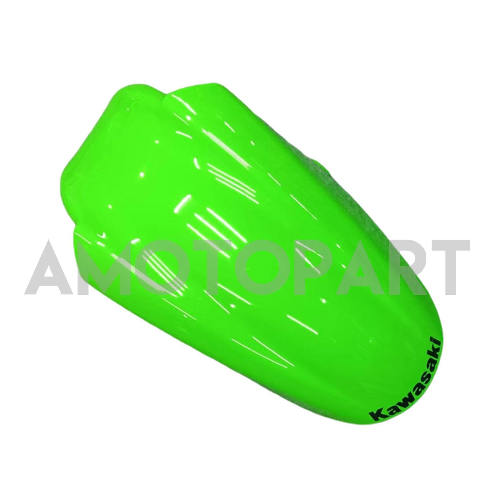 Amotopart ZZR400 1993-2007 ZZR600 1998-2003 Kawasaki グリーン&ブラック Style2 フェアリングキット