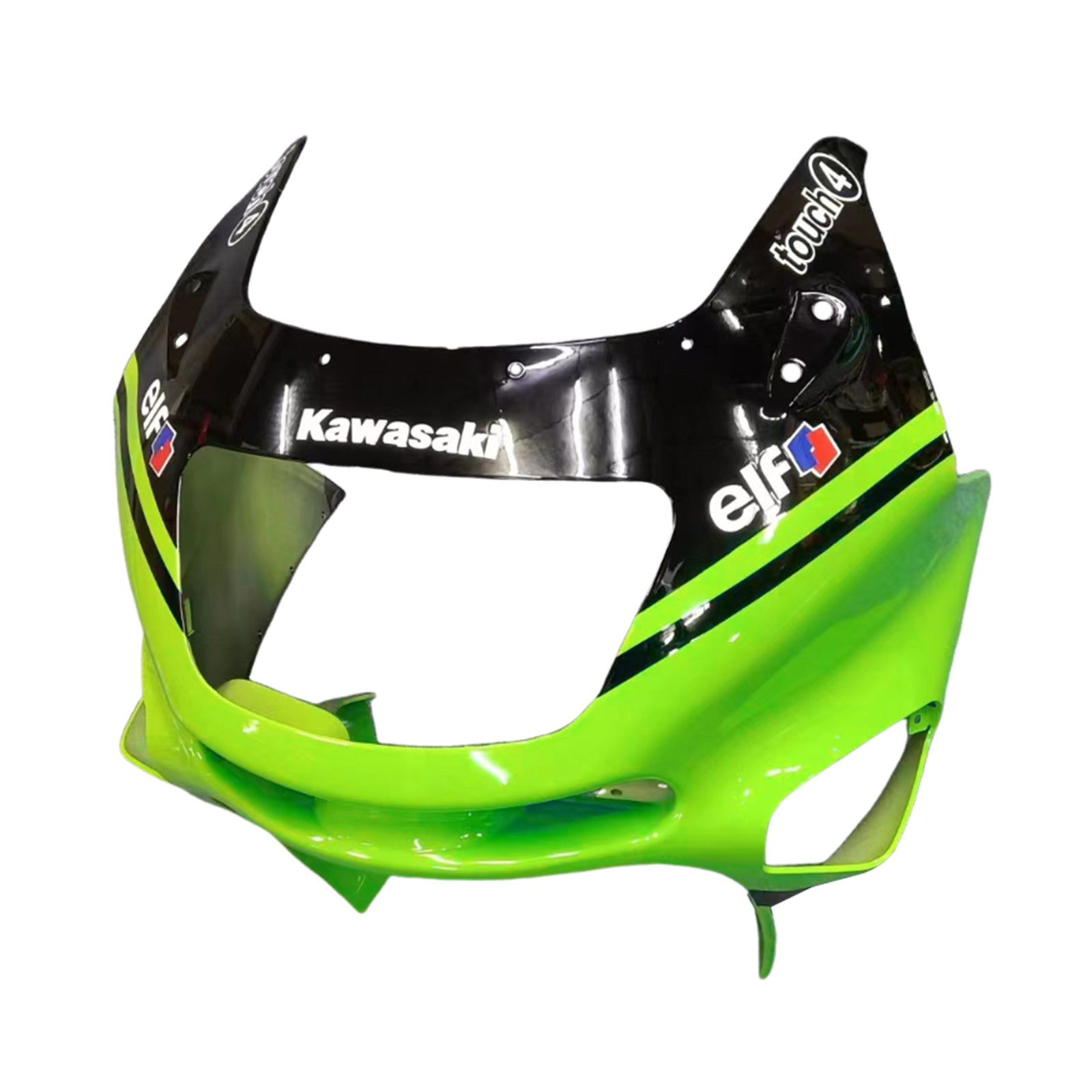 Amotopart ZZR400 1993–2007 ZZR600 1998–2003 Kawasaki Green&amp;Black Style2 Verkleidungsset