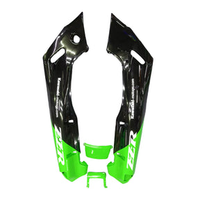 Amotopart ZZR400 1993-2007 ZZR600 1998-2003 Kawasaki Green&Black Style2 Fairing Kit