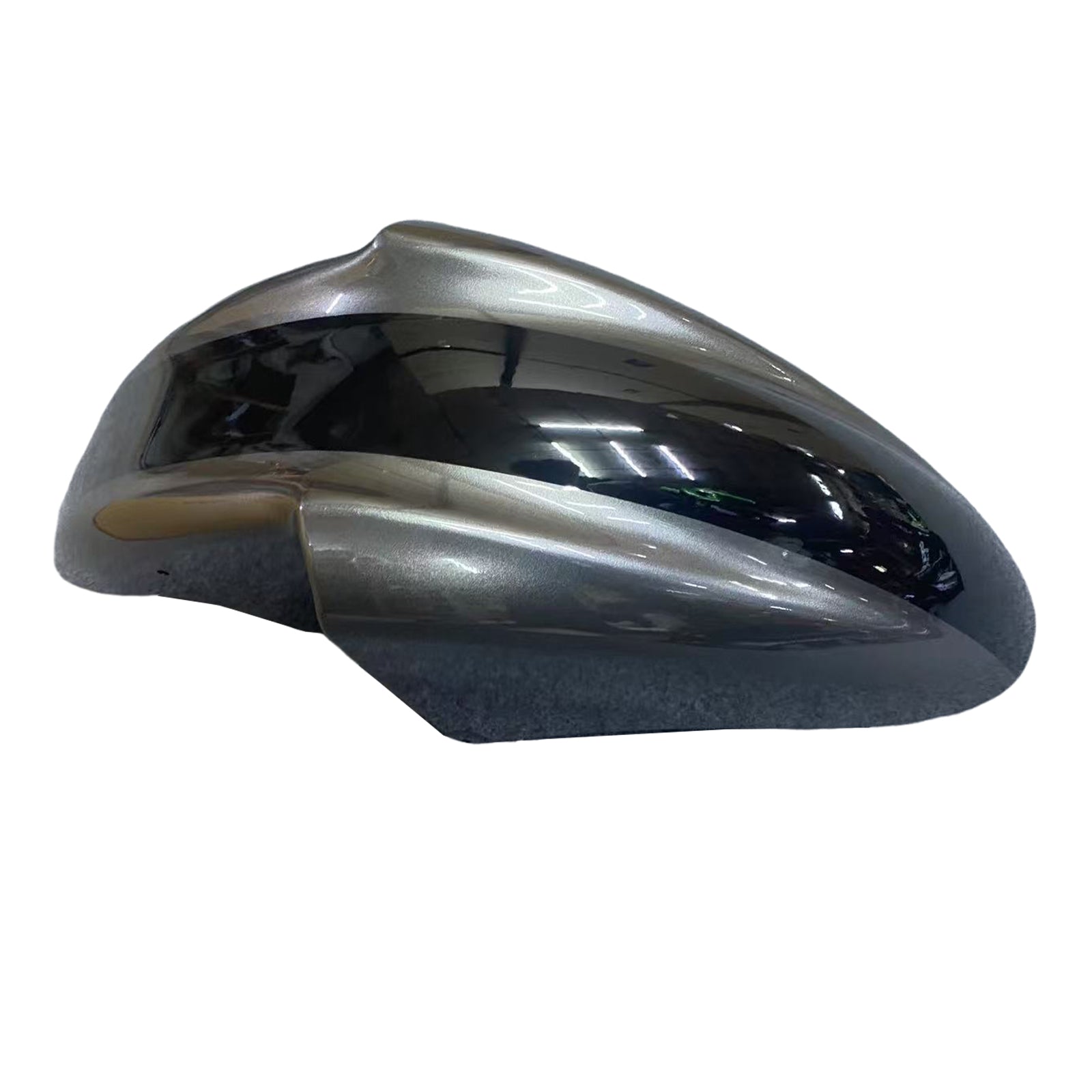 Amotopart ZZR400 1993–2007 ZZR600 1998–2003 Kawasaki glänzend graues Verkleidungsset