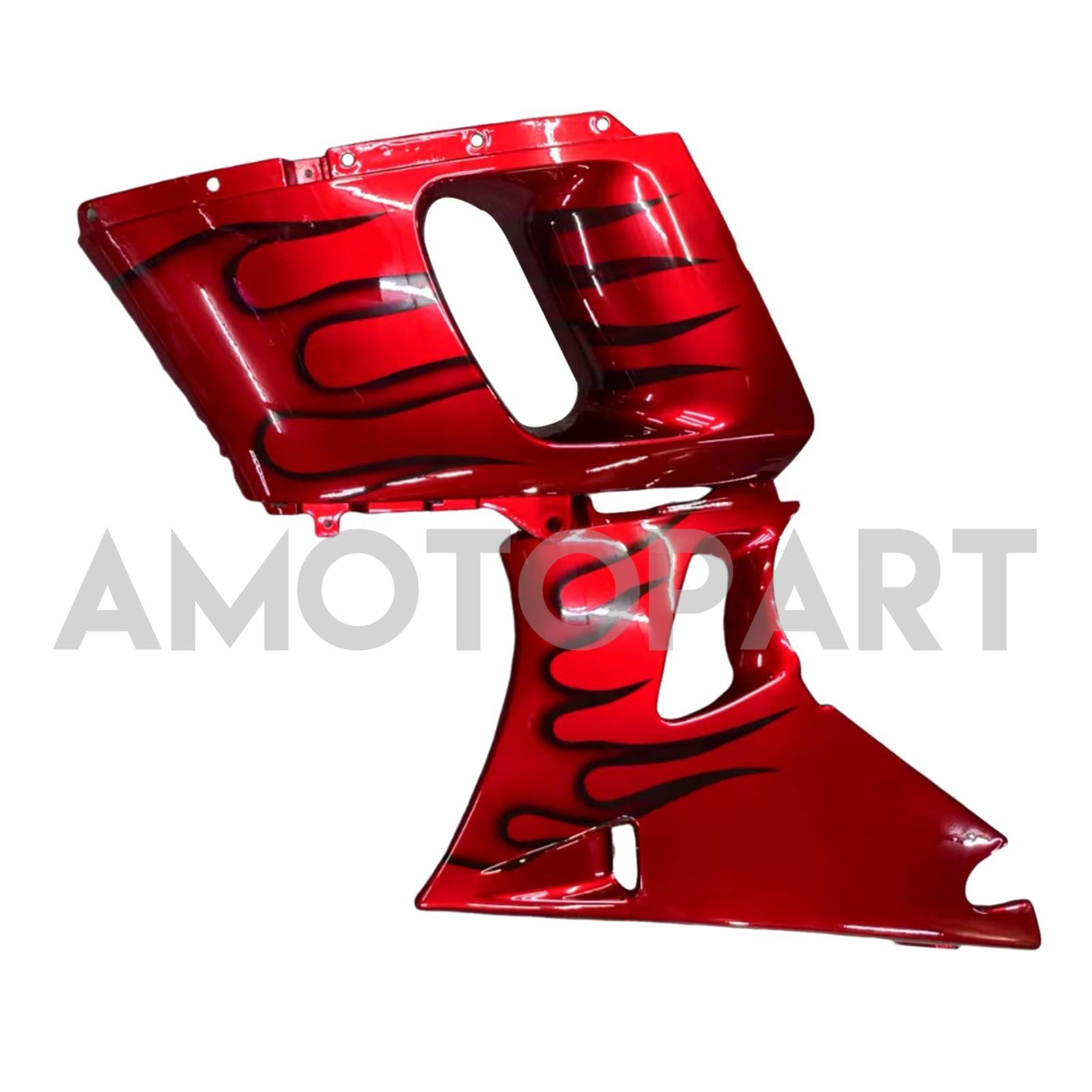 Amotopart  Kawasaki 93-07 ZZR400 & 98-03 ZZR600 Red Fairing Kit