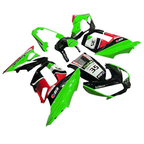 Kit carena Amotopart 2010-2015 Z1000SX Kawasaki arancione e verde