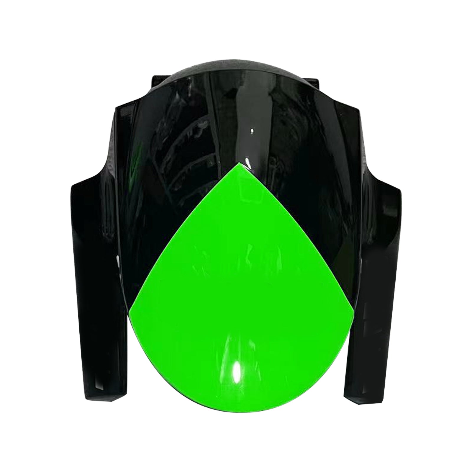 Amotopart 2010-2015 Z1000SX Kawasaki Orange & Green Fairing Kit
