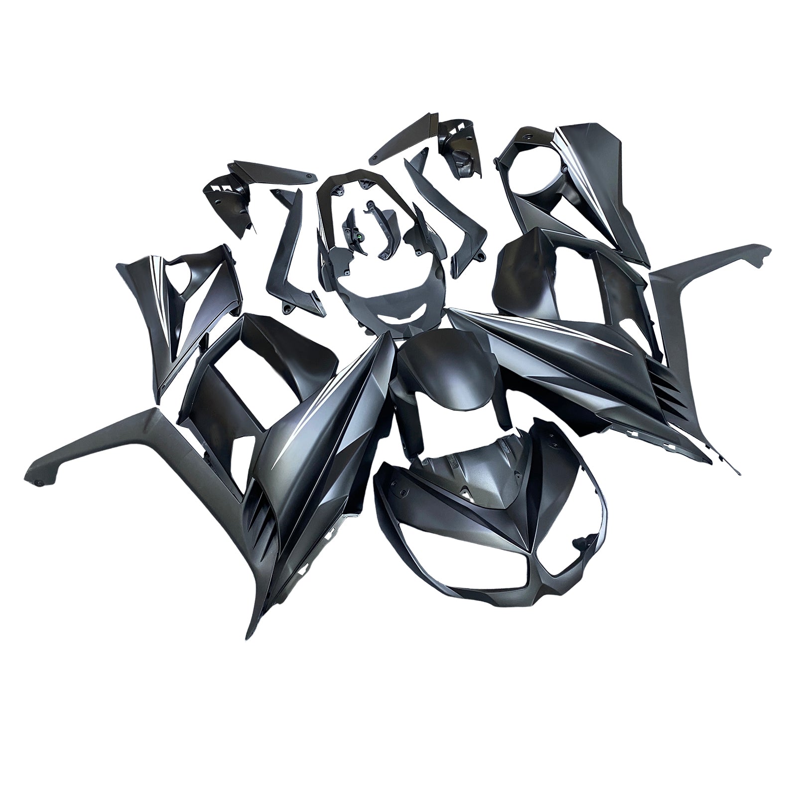 Amotopart 2010-2015 Kawasaki Z1000SX Black Fairing Kit