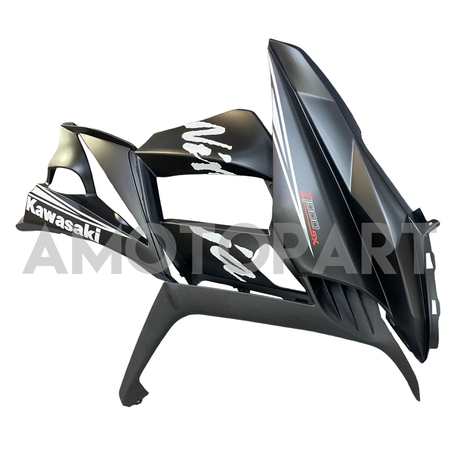 Amotopart 2010-2015 Kawasaki Z1000SX Black Fairing Kit
