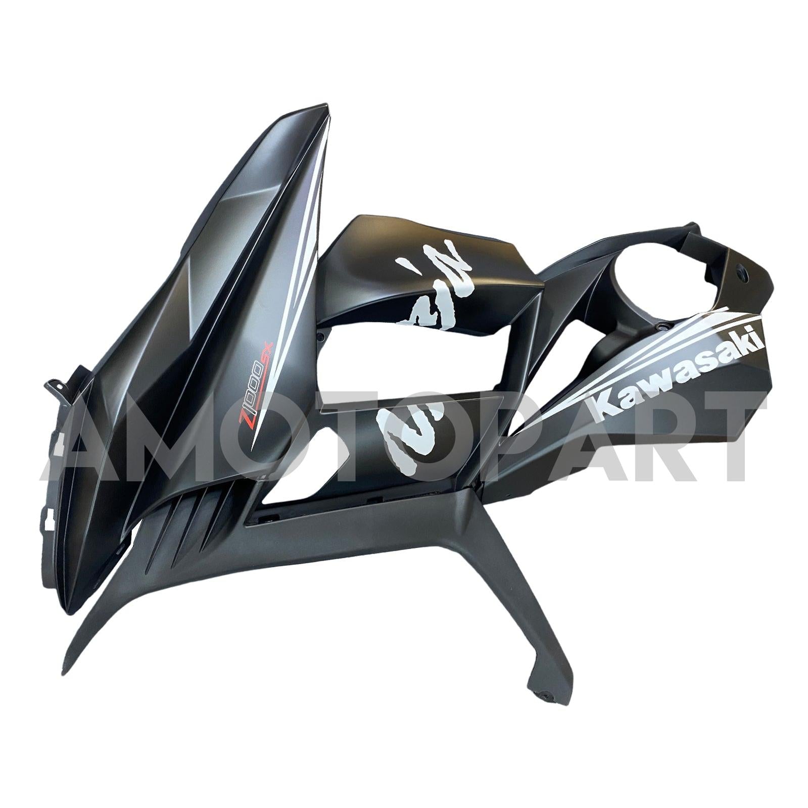 Amotopart 2010-2015 Kawasaki Z1000SX Black Fairing Kit