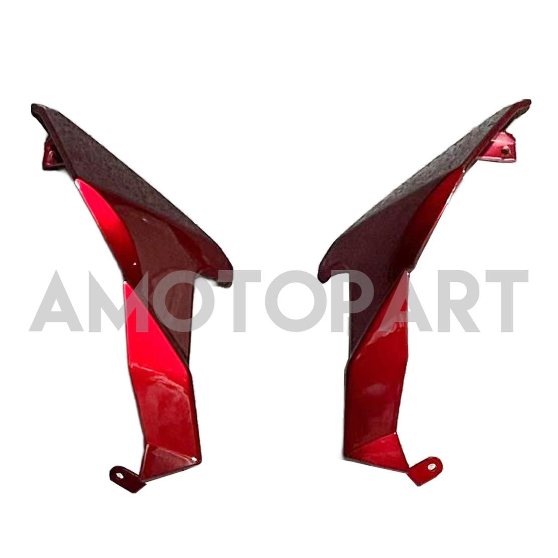 Amotopart Kawasaki 2018-2024 Z400 Red Black Fairing Kit