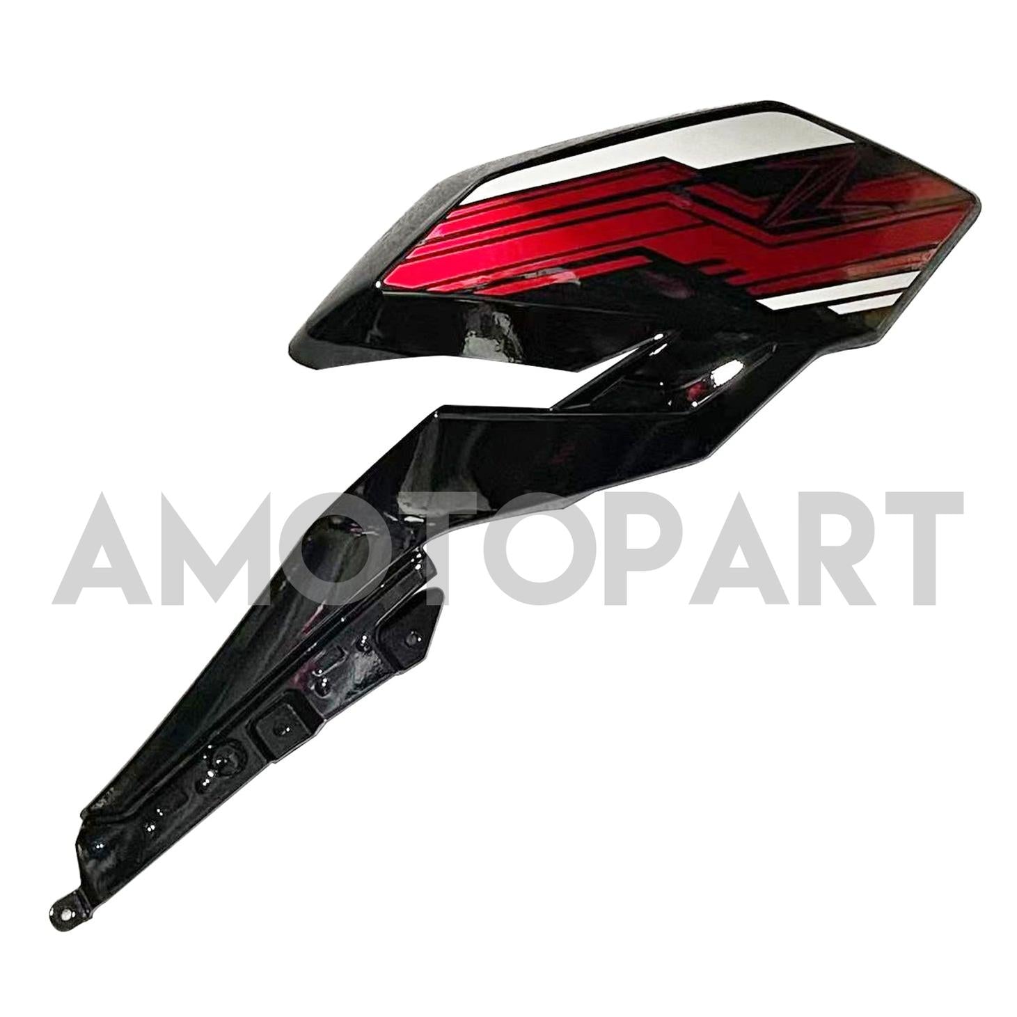 Amotopart Kawasaki 2018-2024 Z400 Red Black Fairing Kit