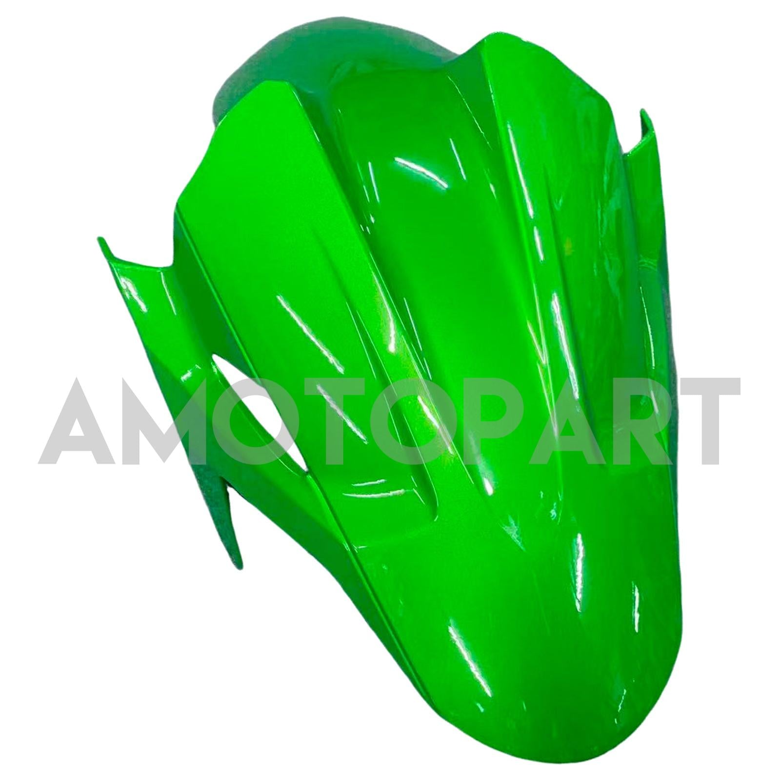 Amotopart 2018-2024 Z400 Kawasaki グリーン ブラック Style1 フェアリングキット