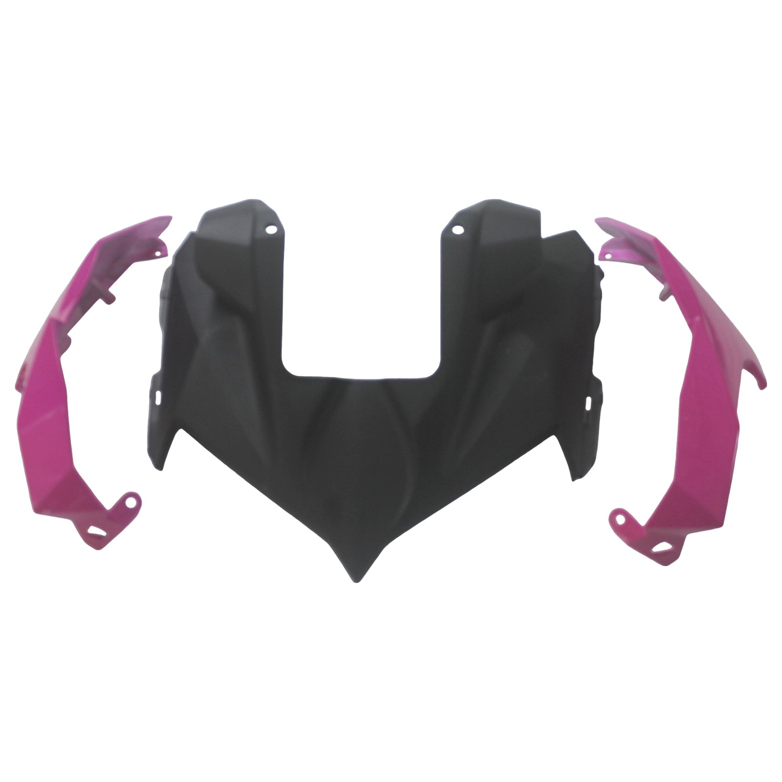 Amotopart 2018-2024 Z400 Kawasaki Black Pink Fairing Kit