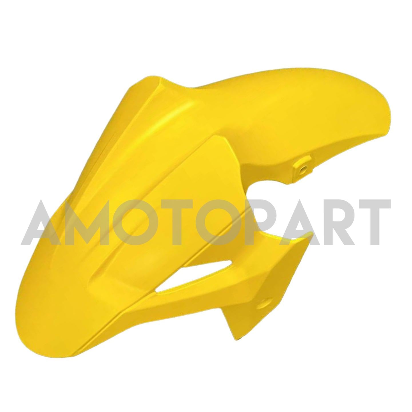 Amotopart 2018-2024 Z400 Kawasaki Black Yellow Style2 Verkleidungskit