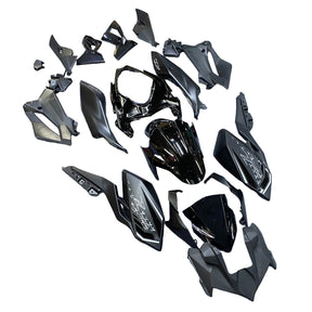 Amotopart 2018-2024 Z400 Kawasaki Matte Gloss Black Fairing Kit