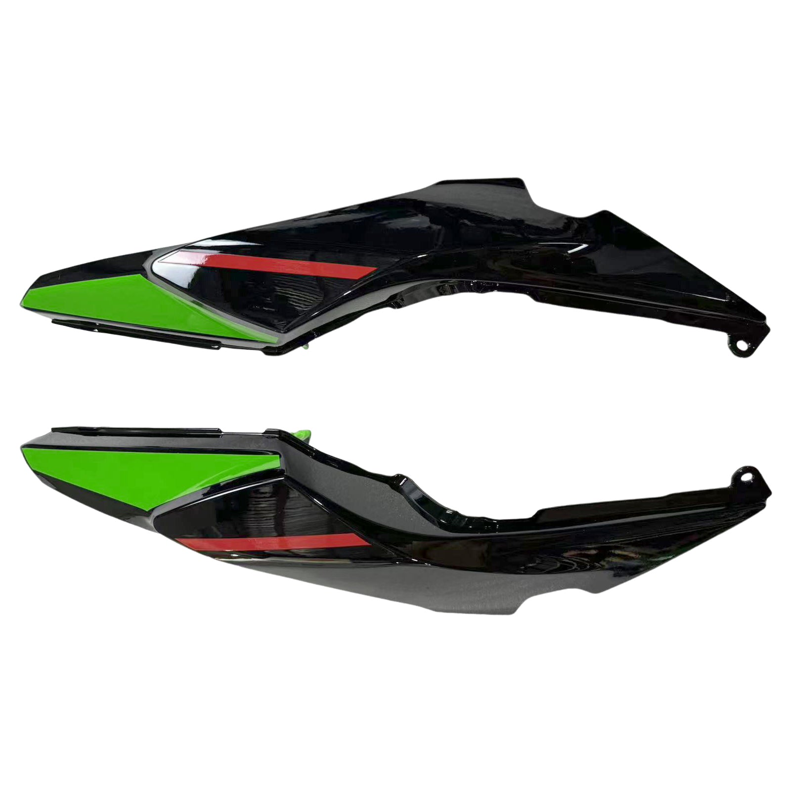 Amotopart 2020-2024 Kawasaki ER-6F Ninja650 Green&Black Style2 Fairing Kit