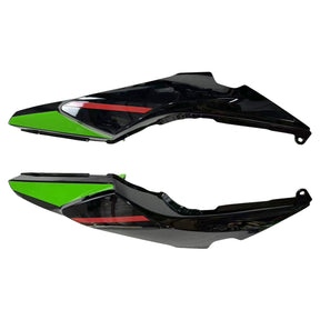 Amotopart 2020-2024 Kit carena Kawasaki ER-6F Ninja650 verde e nero Style2