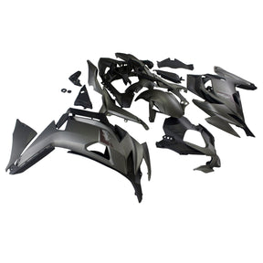 Amotopart 2020-2024 Kawasaki ER-6F Ninja650 Gray Black Fairing Kit