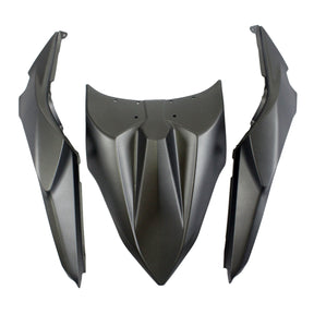 Amotopart 2020-2024 Kawasaki ER-6F Ninja650 Gray Black Fairing Kit