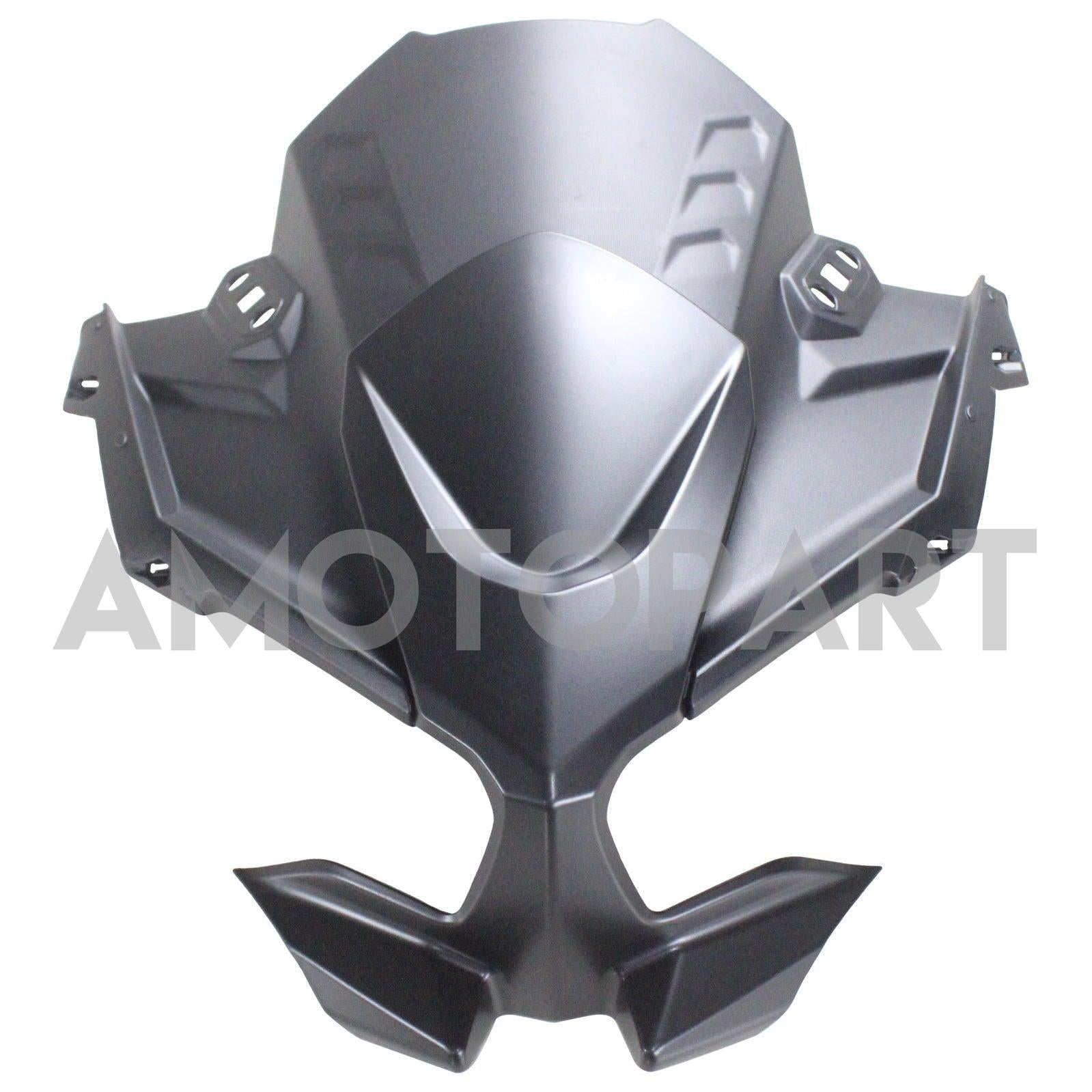 Amotopart 2020-2025 Kawasaki ER-6F Ninja650 Dark Grey Fairing Kit