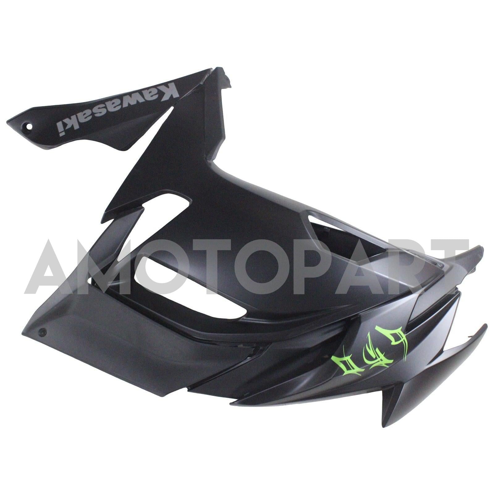 Amotopart 2020-2025 Kawasaki ER-6F Ninja650 Dark Grey Fairing Kit