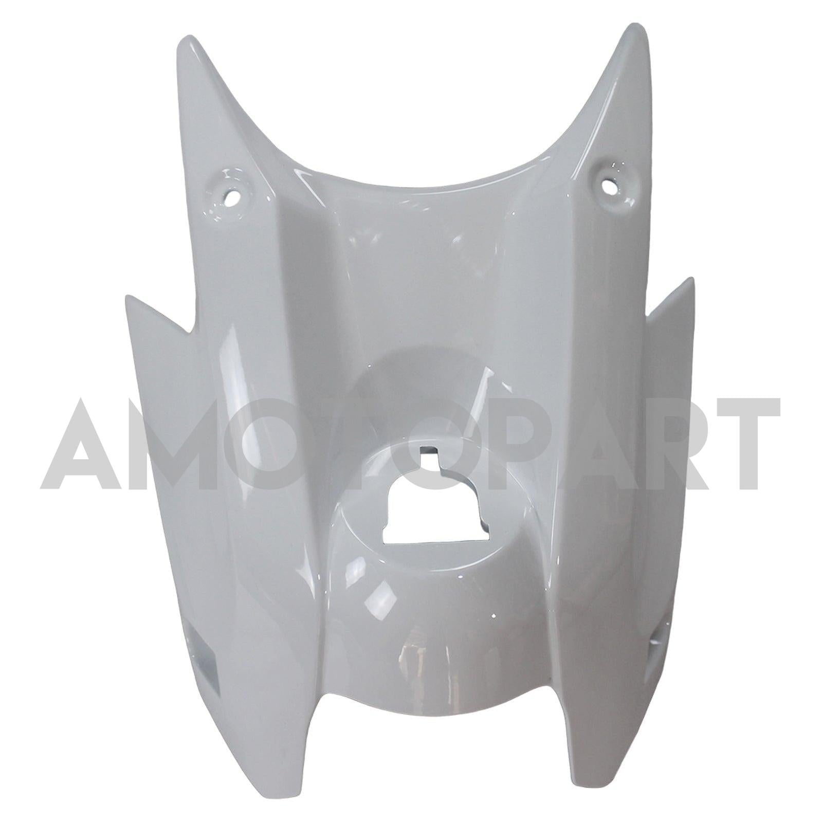 Amotopart 2020-2025 Kawasaki ER-6f Ninja650 Weiß mit schwarzem Logoverkaufskit