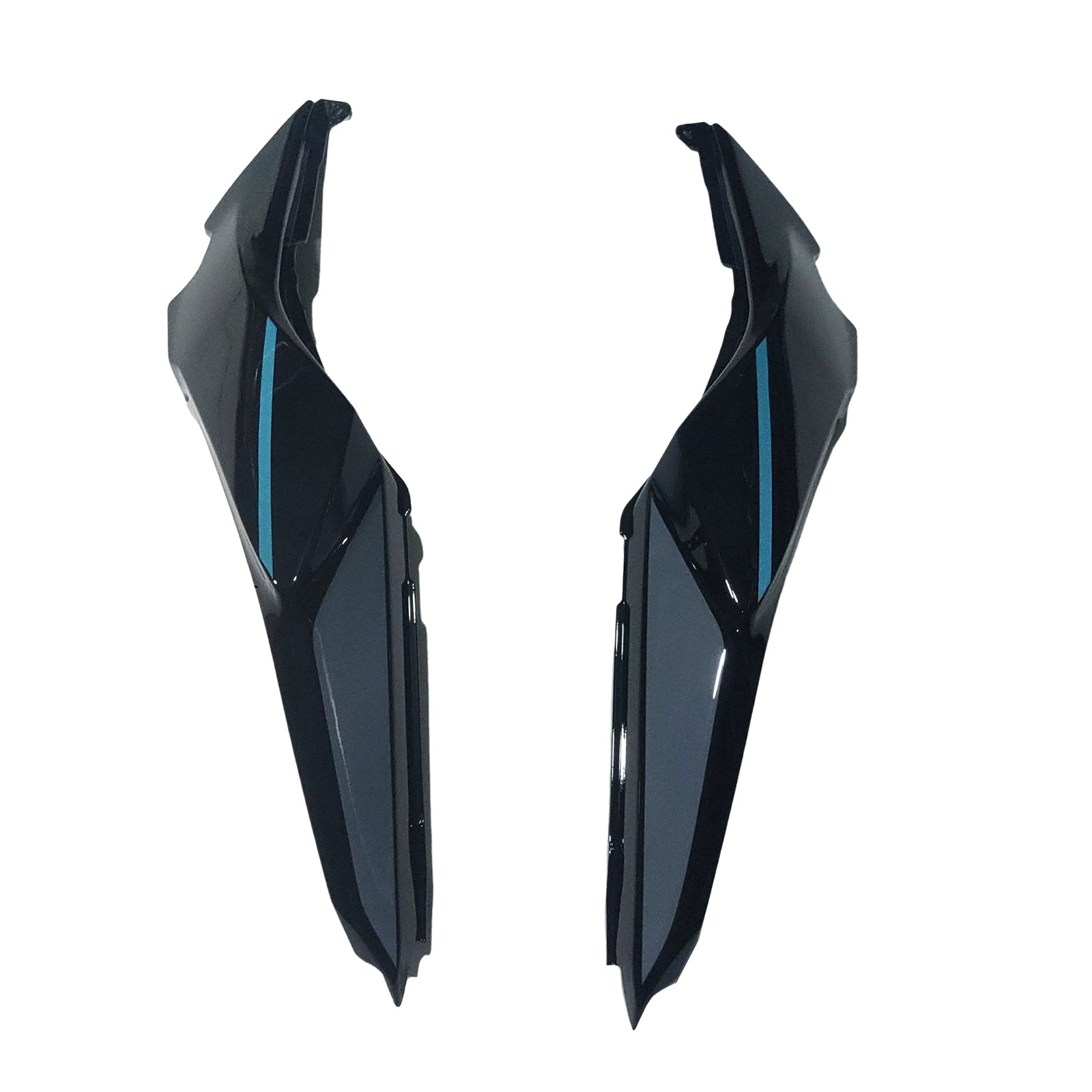 Amotopart 2020-2026 Kawasaki ER-6F Ninja650 Black Grey Fairing Kit