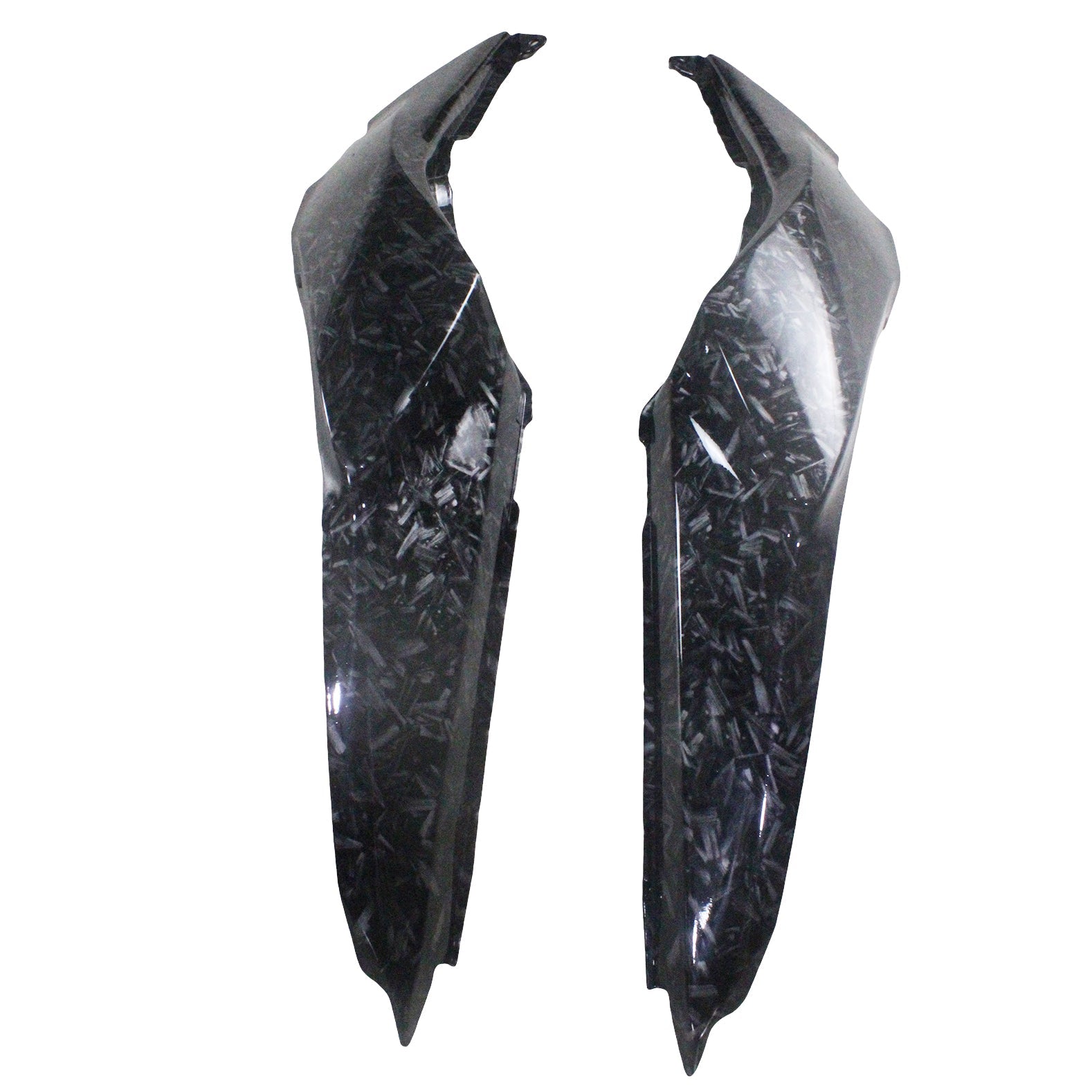 Amotopart 2020-2024 Kawasaki ER-6F Ninja650 Marble Carbon Fiber Fairing Kit