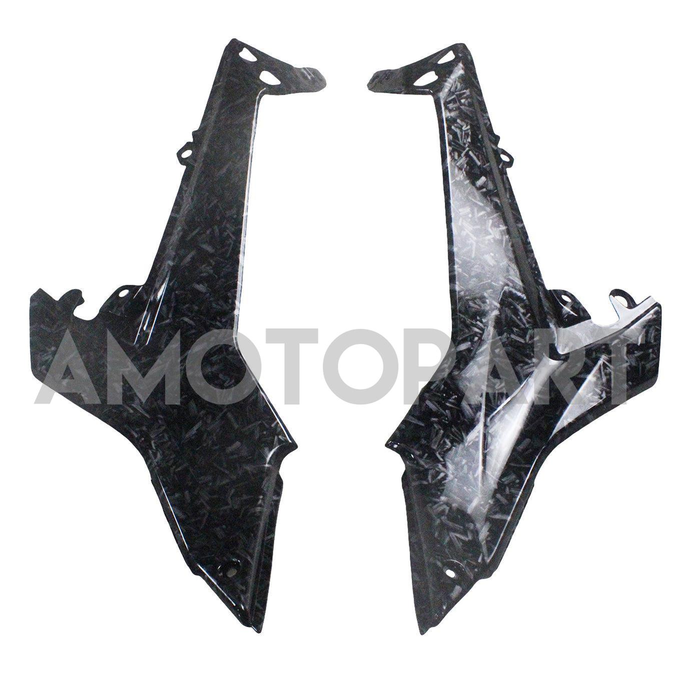 Amotopart 2020-2025 Kawasaki ER-6f Ninja650 Marmor Carbonfaserverkleidungskit