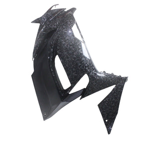 Amotopart 2020-2024 Kawasaki ER-6F Ninja650 Marble Carbon Fiber Fairing Kit