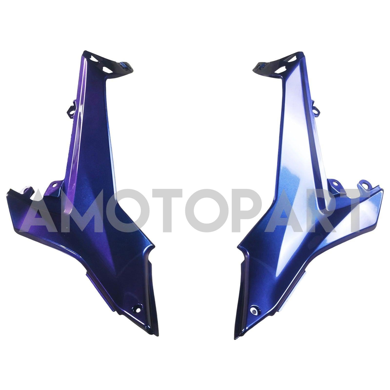 Amotopart 2020-2025 Kawasaki ER-6f Ninja650 Gradient Blue Purple Abzugskit