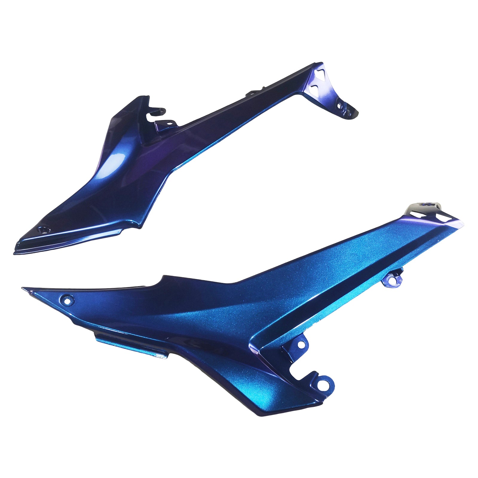 Amotopart 2020-2026 Kawasaki ER-6F Ninja650 Gradient Blue Purple Fairing Kit