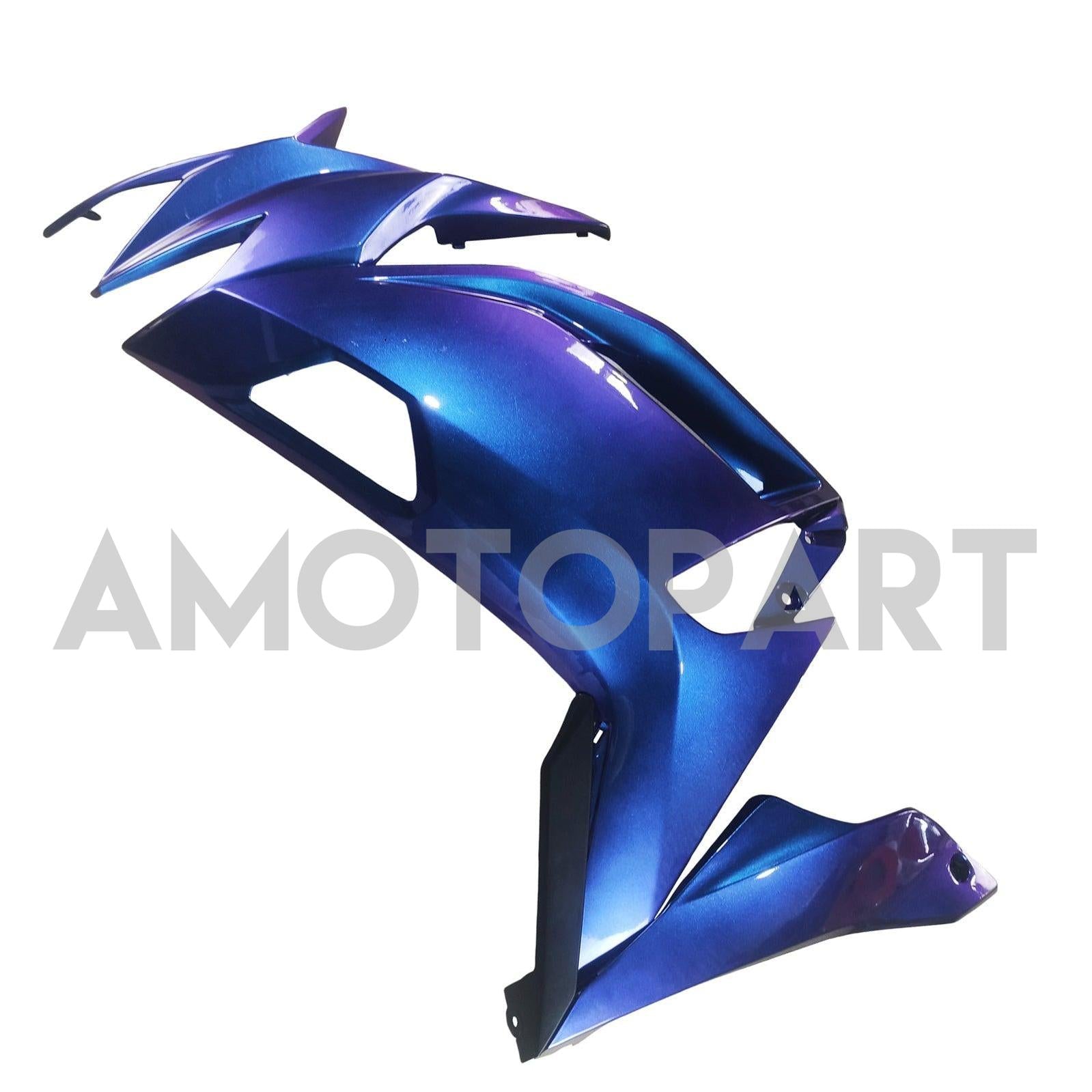 Amotopart 2020-2025 Kawasaki ER-6f Ninja650 Gradient Blue Purple Abzugskit