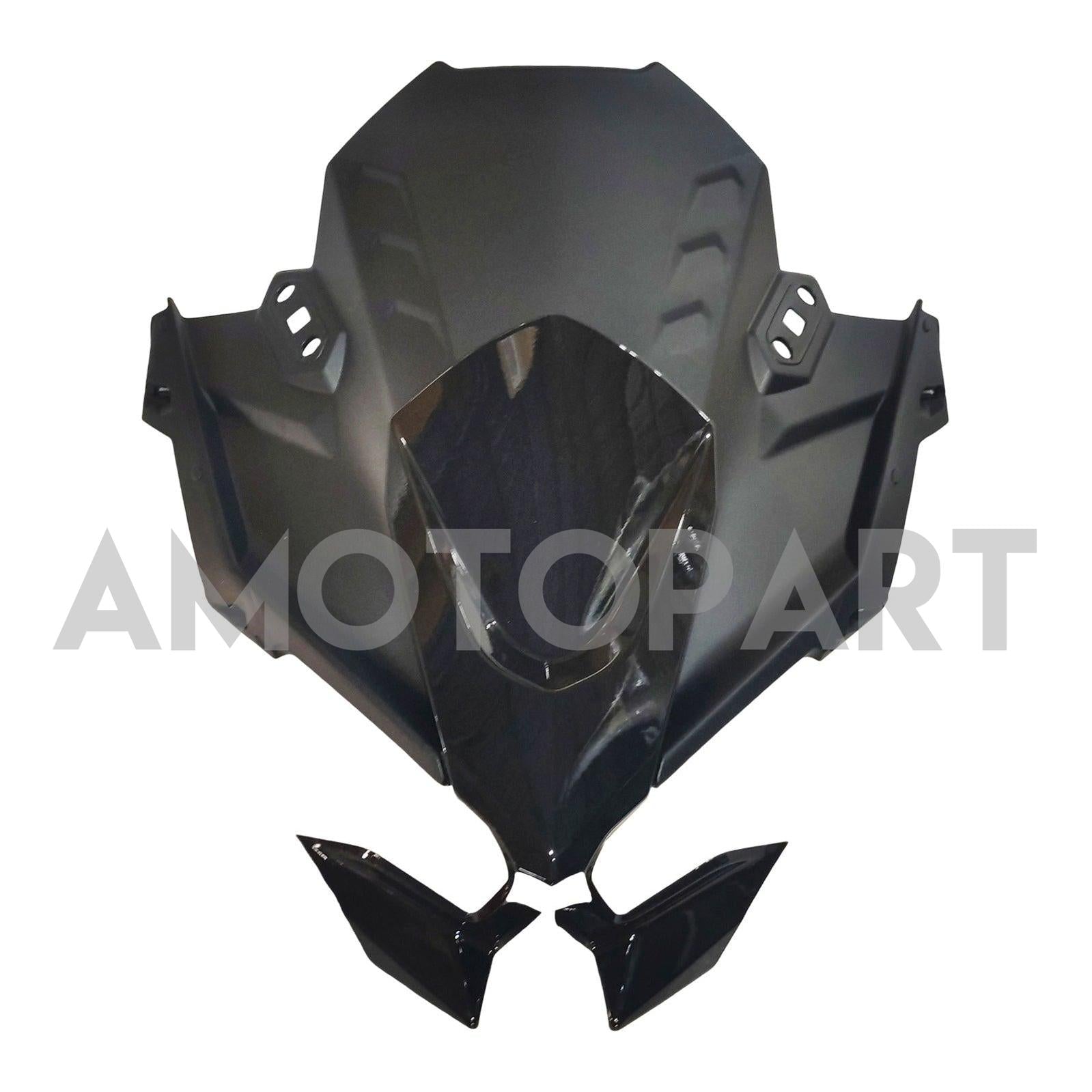 Amotopart 2020-2025 KAWASAKI ER-6F NINJA650 Glossy Black Fairing Kit